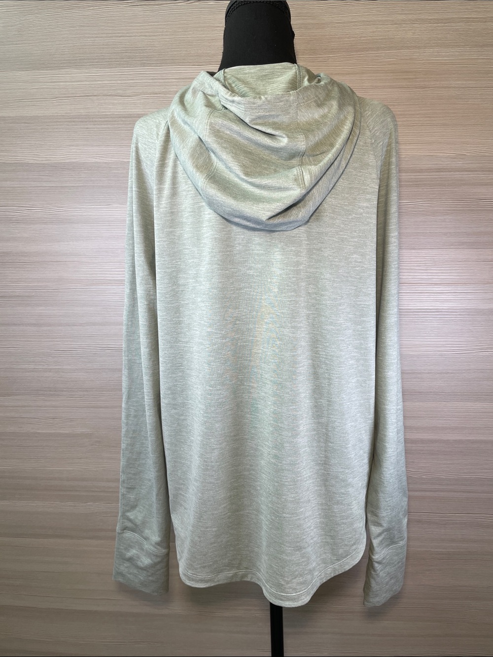 REI Sahara Shade Light Sage Hooded Pullover - Women Size Large - Picture 3 of 10